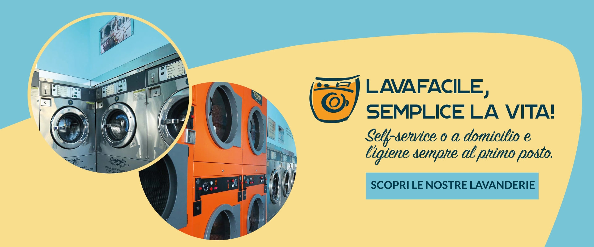 Lavanderie LavaFacile -  La prima lavanderia self service a Rimini con servizio a domicilio.